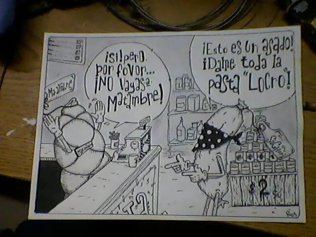 Dibujo Reciente [Humor Cartoon(?]