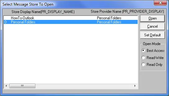 Outlook envía mensajes que no existen