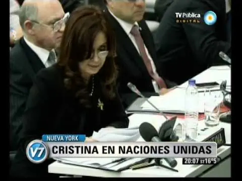 Cristina contra el Fondo y a fondo