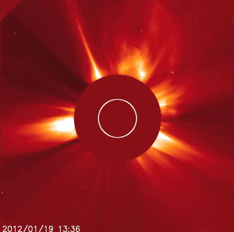 llamarada solar