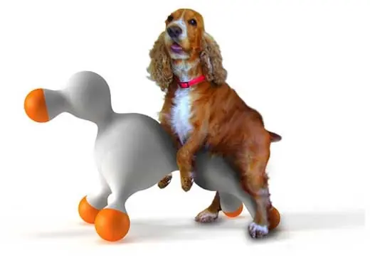 Una muñeca sexual para tu perro en celo.