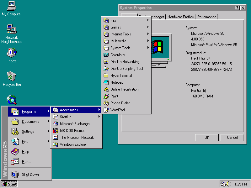 ¡Feliz cumpleaños Windows 95!