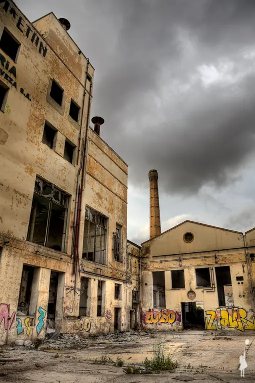 Fábrica de cerveza abandonada del terror