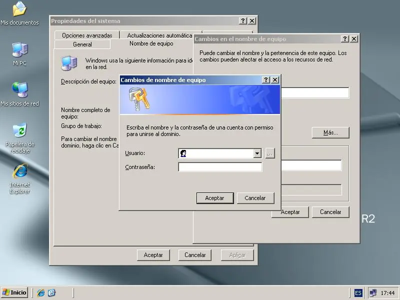 servidores windows