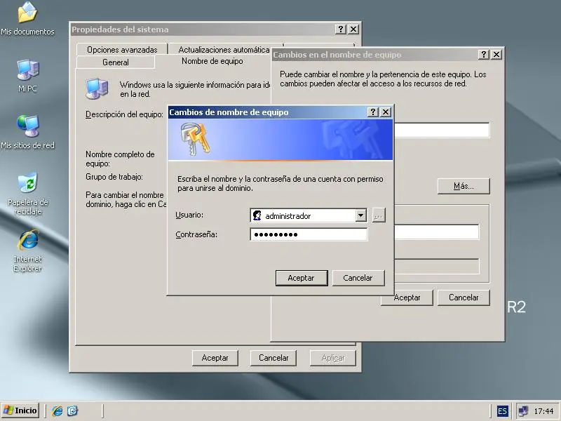Instalar y configurar terminal server windows 2003 r2