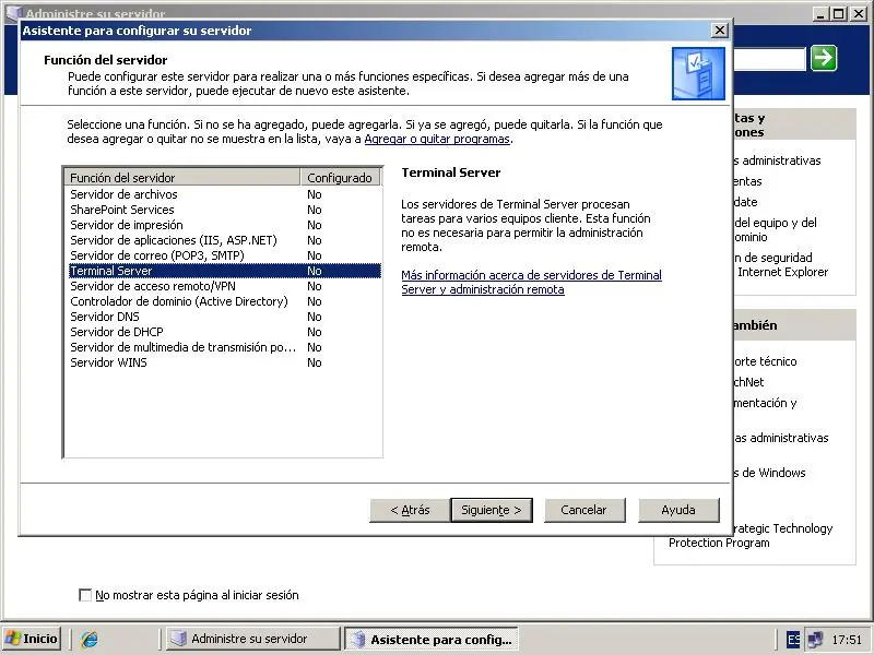 servidores windows