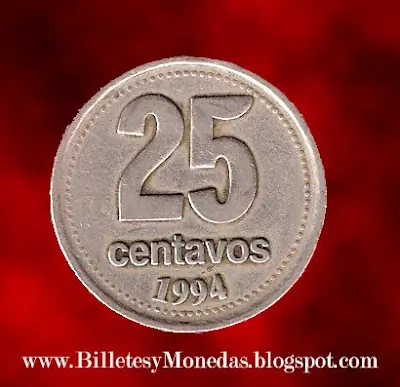 El secreto de las monedas de 25 Centavos de Argentina