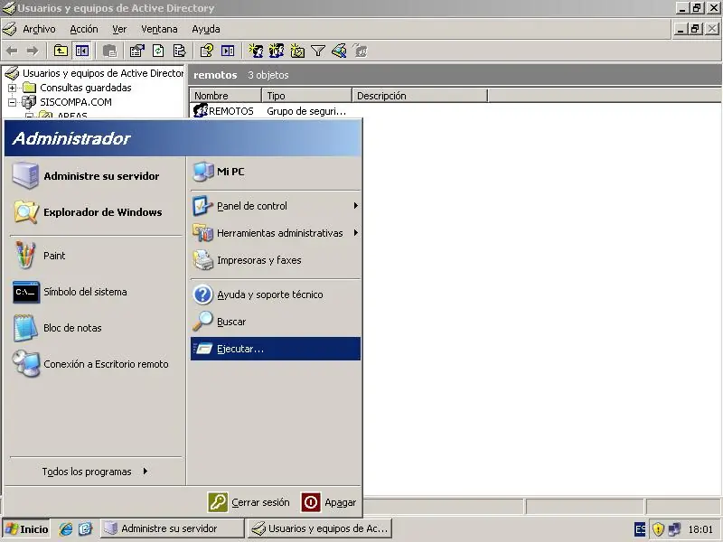 Instalar y configurar terminal server windows 2003 r2