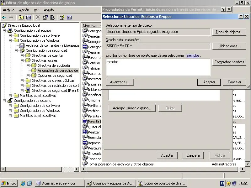 Windows server 2003