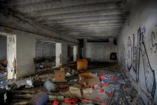 Fábrica de cerveza abandonada del terror