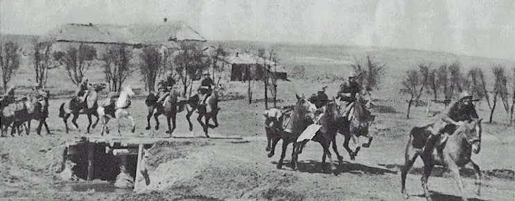 la ultima carga de caballeria
