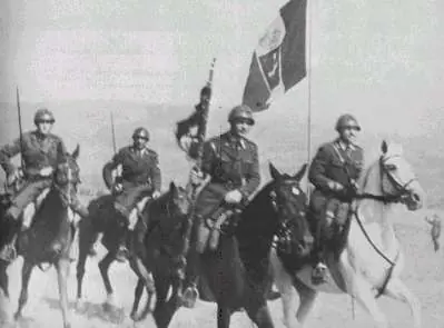 La última carga de Caballería