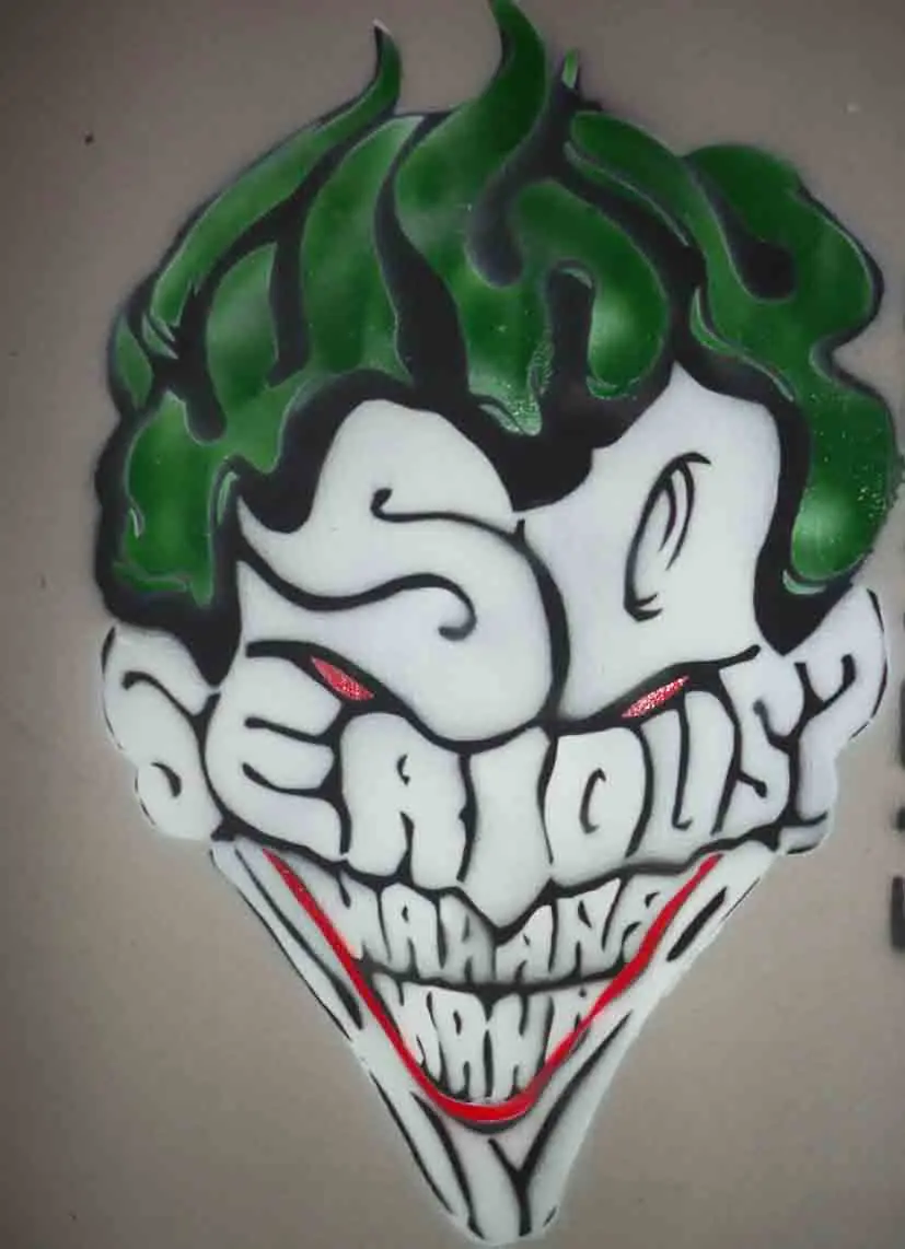 Rejunte de stencils hechos por mi