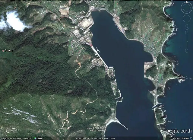 Bases de submarinos de Corea del Norte
