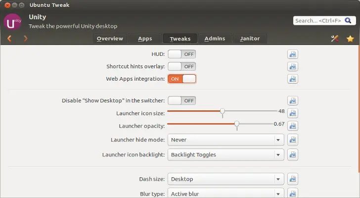 Ubuntu Tweak 0.8.2