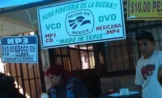 Mexico ocupa el Cuarto Lugar de Pirateria a nivel Mundial