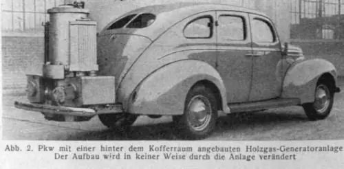 Madera como combustible para vehiculos - EngineerX