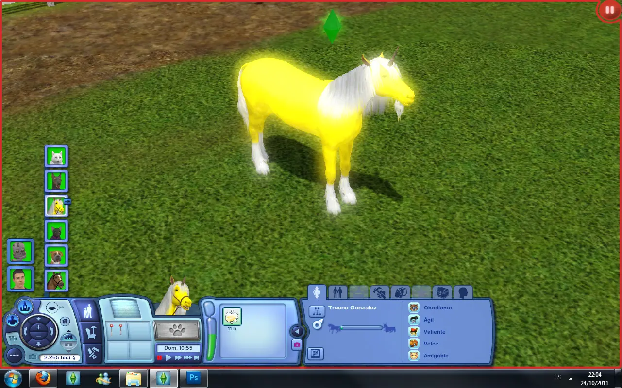 Unicornio Sims 3 Vaya Fauna Pets