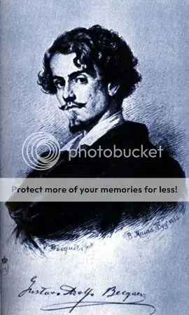 Rima I. Gustavo Adolfo Bécquer. Poesía sublime.