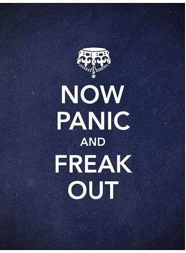 Keep calm and carry on