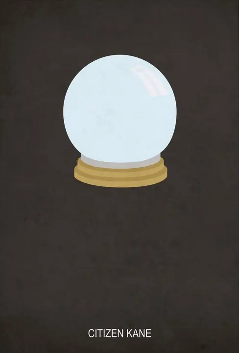 Impresionantes posters de minimalistas filmes