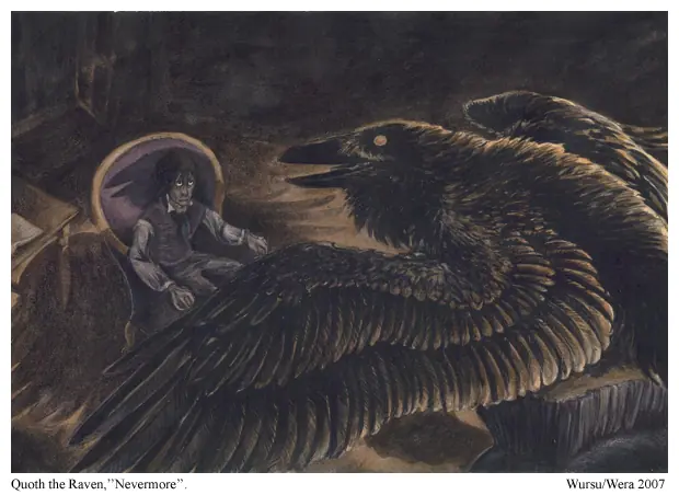 El cuervo - Edgar Allan Poe