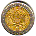 Comprando comida con 1 (un) peso.