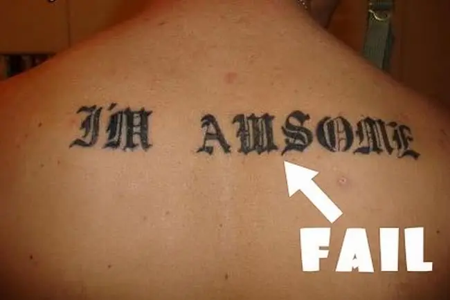 Los Peores Tatuajes - Epic Fail
