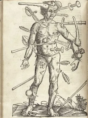 Ilustraciones anatómicas de la antigüedad