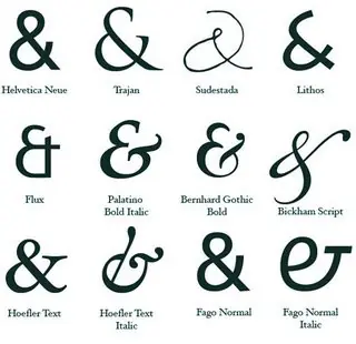 El signo "&" (ampersand)