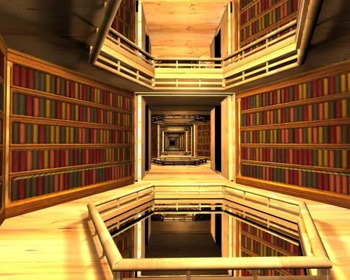 ¿Cuantos libros hay en la biblioteca de Babel?