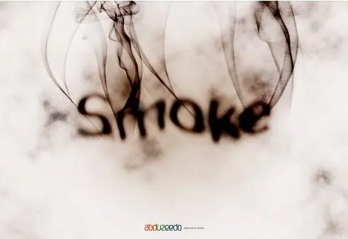 Tutorial Photoshop Cs4: Letras con Efecto Humo.