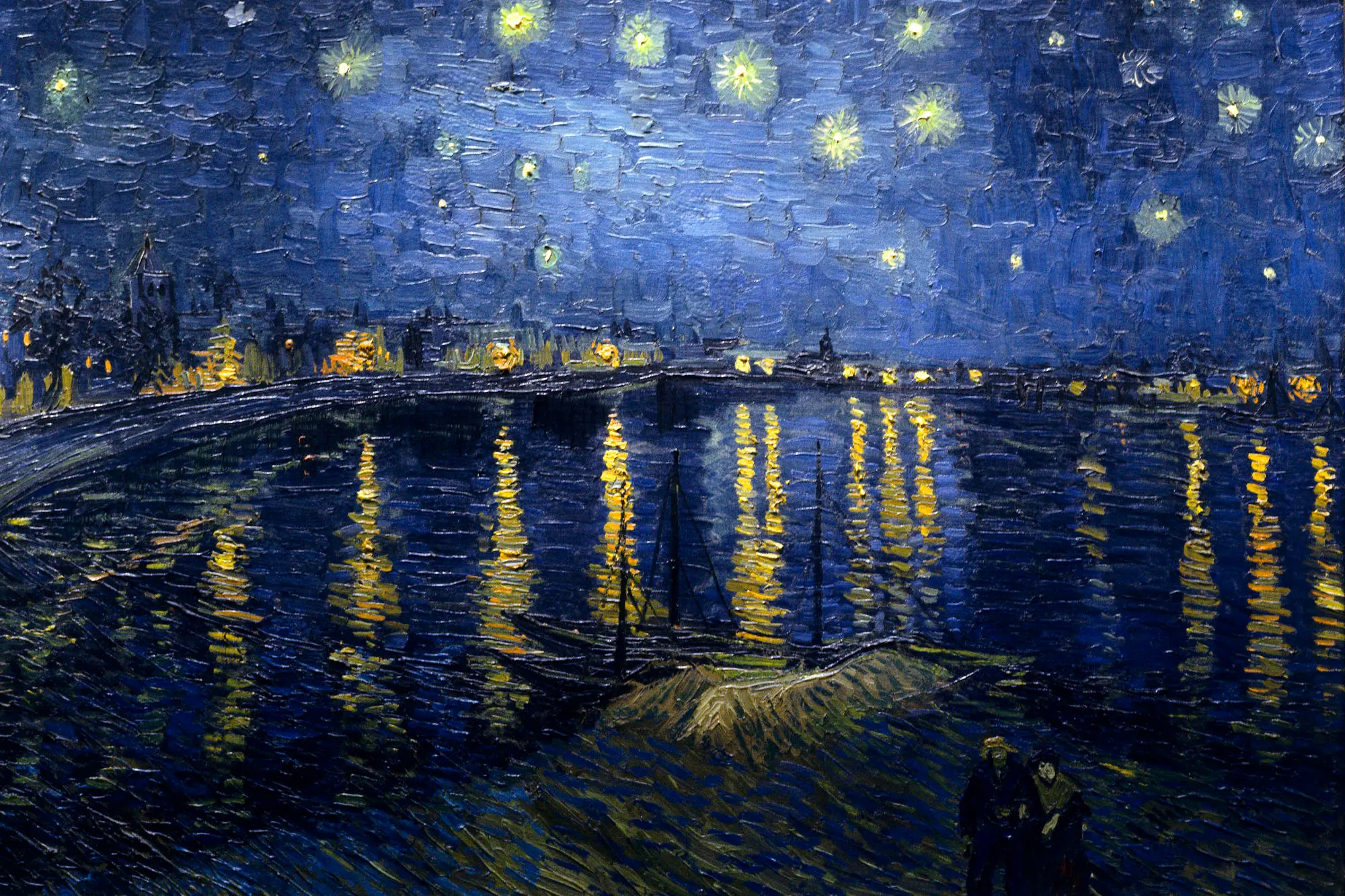 Unas pinturillas para este frio Lunes|Van Gogh|