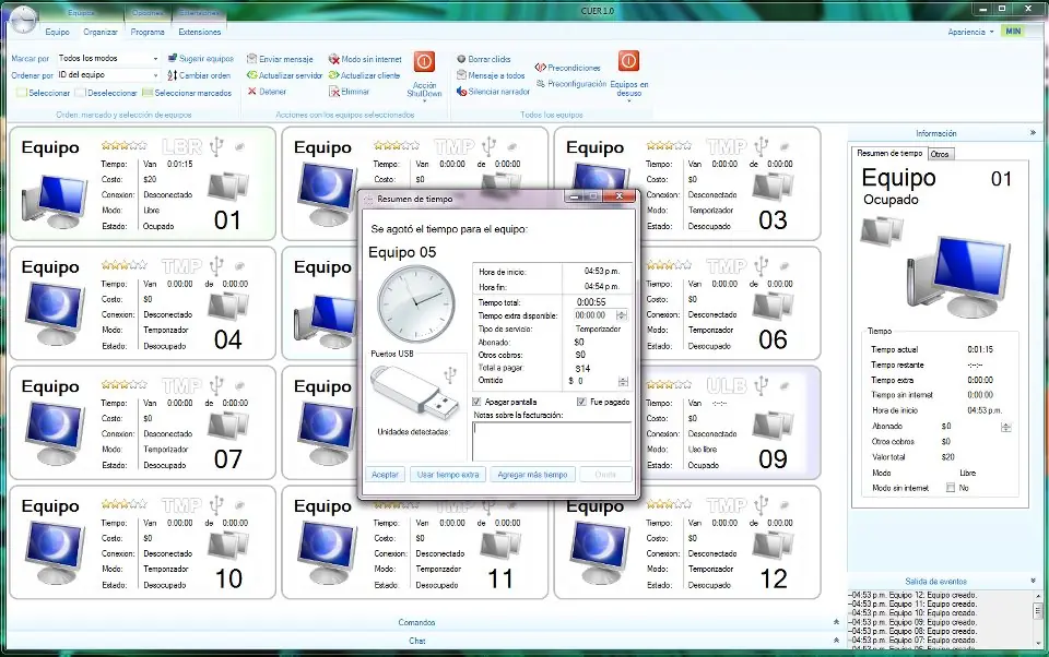 CUER - Control de ciber