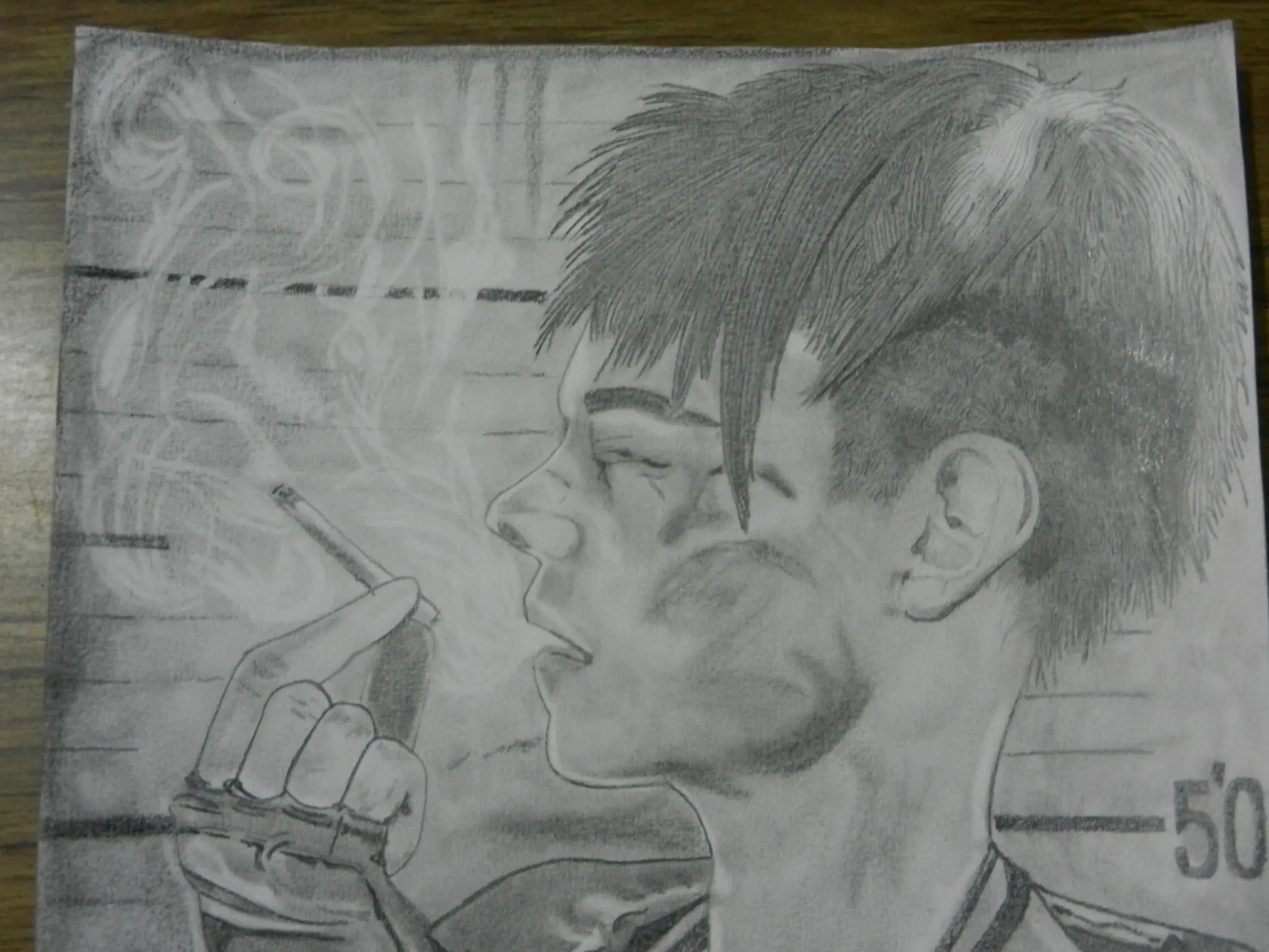 New Dante devil may cry (dibujo propio)