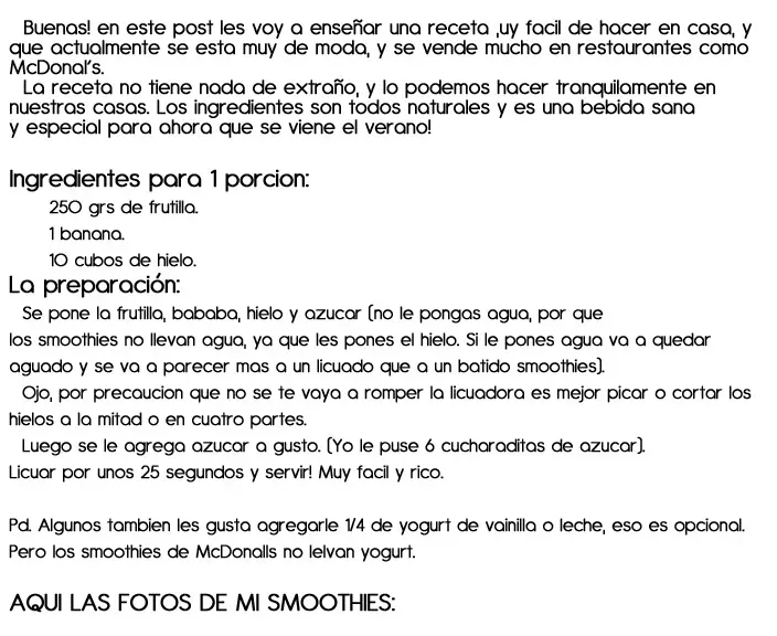receta