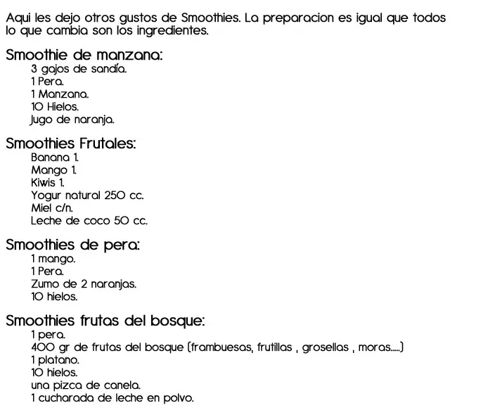 Hace tu propio Smoothie McDonald´s en Casa