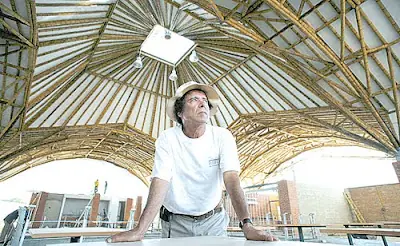 Construyendo con bambu, el acero Vegetal