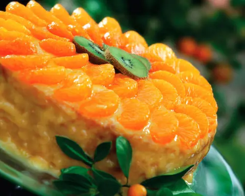 Sencillas recetas: Bizcocho de naranja y flan de huevo