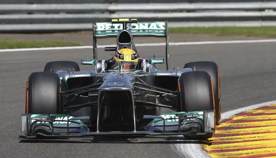 Pole de Lewis Hamilton en el GP Bélgica 2013