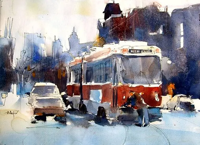 Coleccion de Arte. Tranvias,