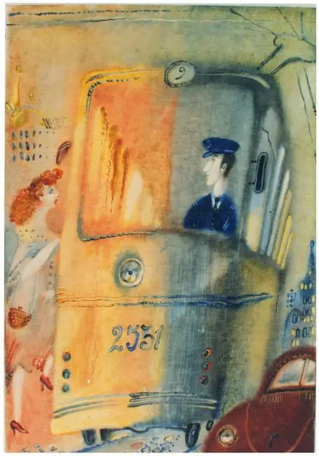 Coleccion de Arte. Tranvias,