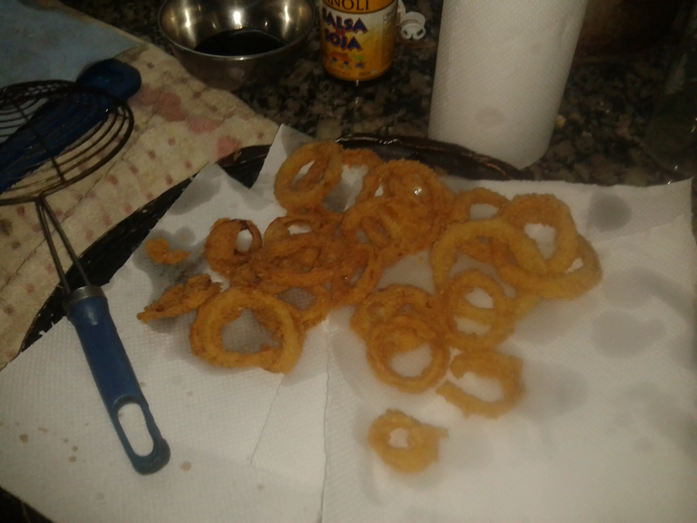 Aros de Cebolla en pocos pasos [Foto-Receta]