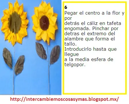 Como Hacer Girasol Con Cinta 7 Pasos