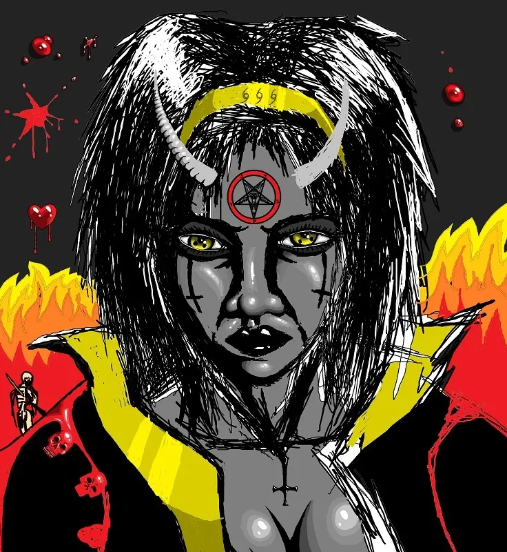 Portada de mi próximo cómic, en Paint