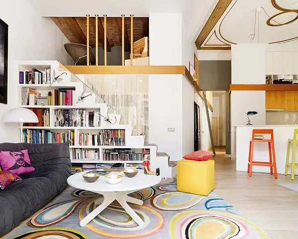 Apartamento de Colores con Explosión de Energía y Buen Gus
