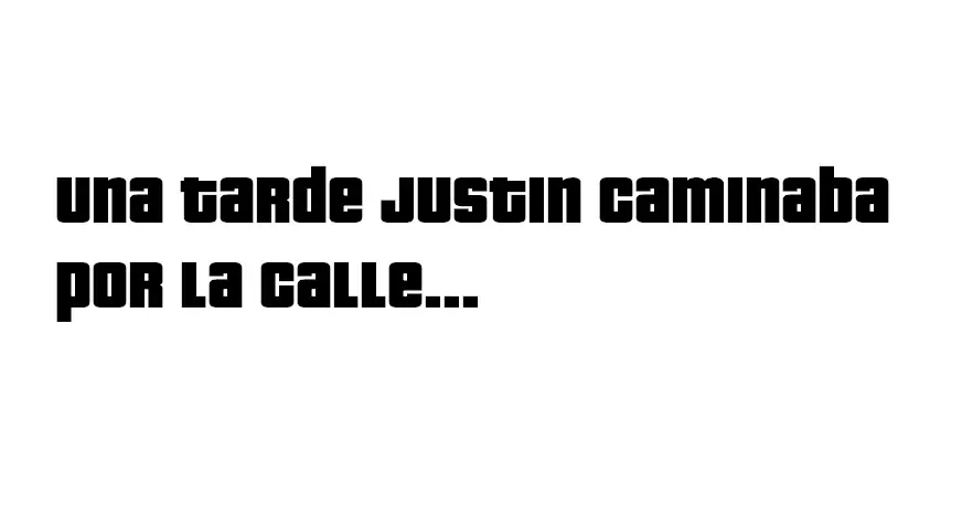Justin su pequeña Historia