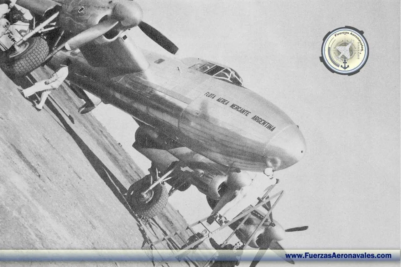 Los Puño de Hierro britanicos en Argentina: Avro Lancaster
