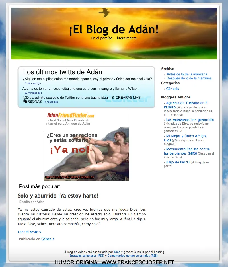 El blog de Adan - Buenisimo