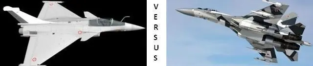 Dassault Rafale vs Sukhoi SU-35